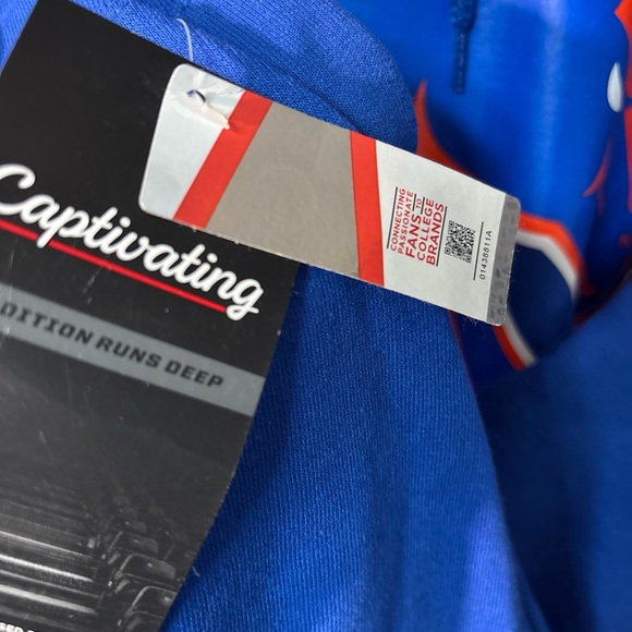 Boise State Idaho 2xl Hoodie Pullover Sweatshirt Blue - Picture 3 of 3